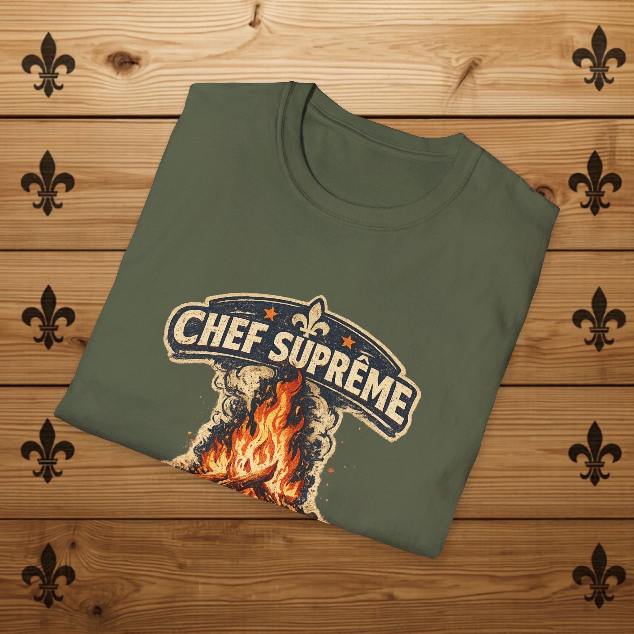 Chef Suprême du Feu de Camp – T-Shirt