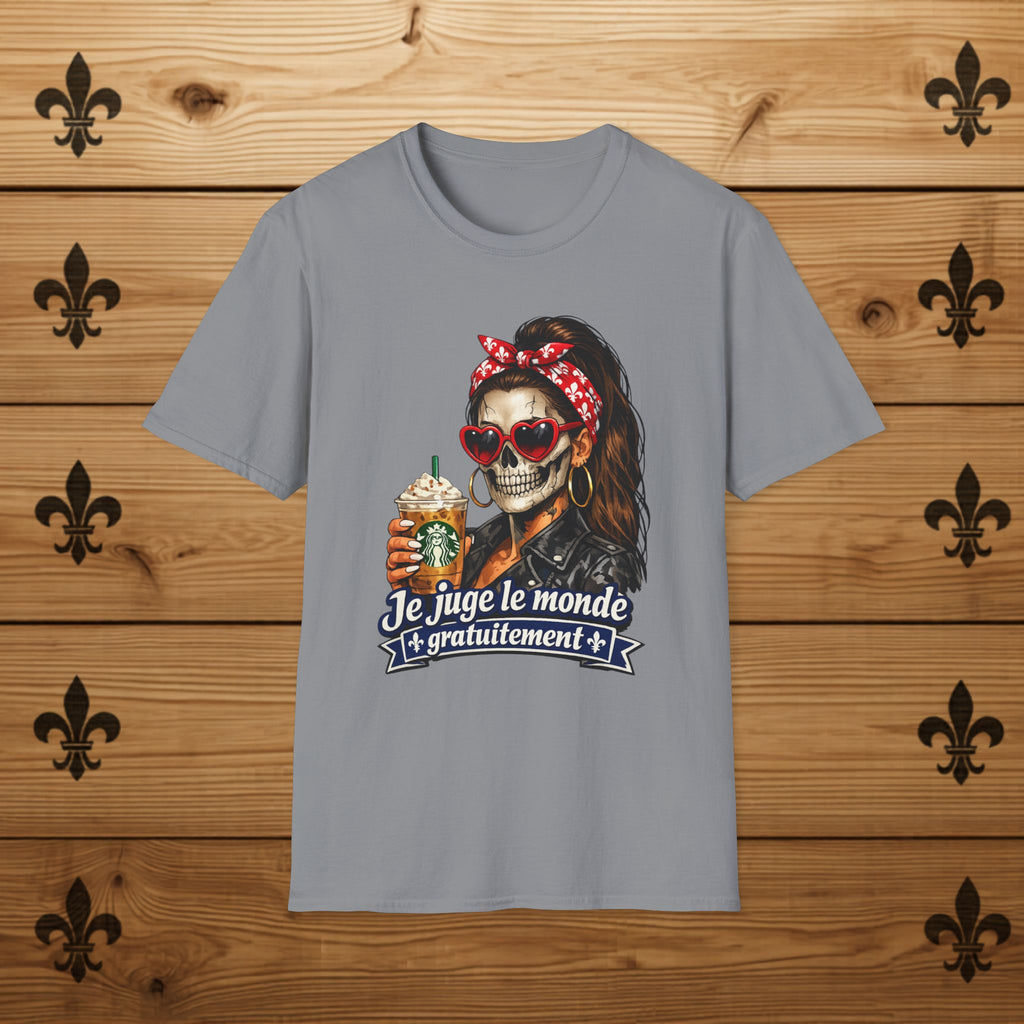 Je juge le monde gratuitement - T-shirt