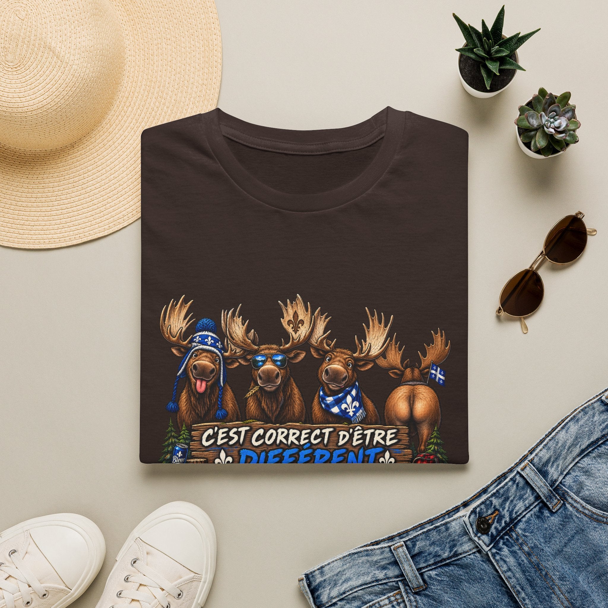 C'est correct d'être différent - T-Shirt