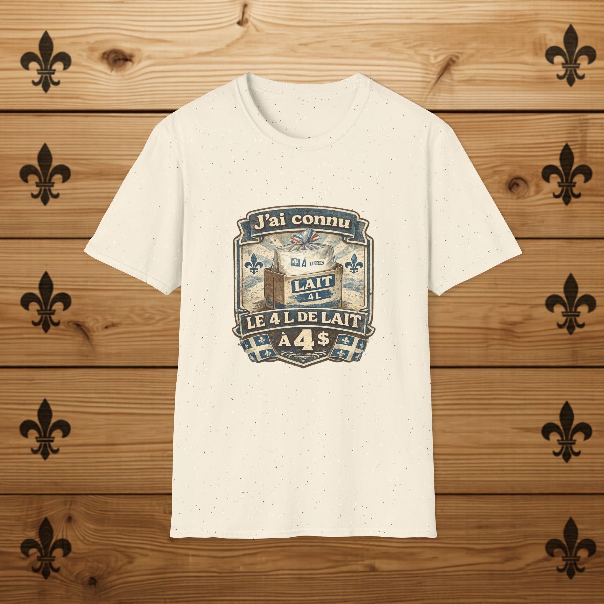 Quebec Vintage T-Shirt French Retro Tee T-Shirt Quebecois Quebec Nostalgie