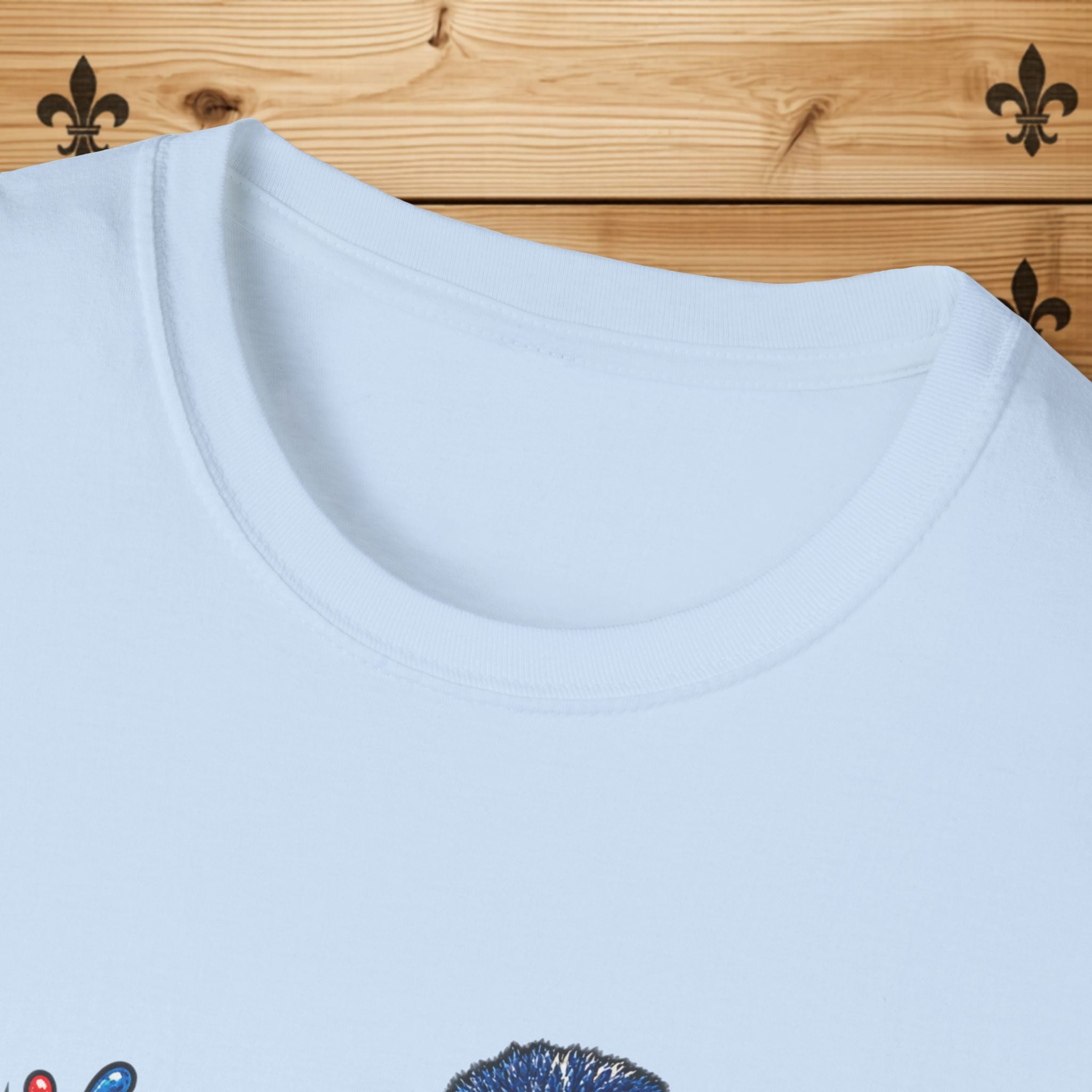 Fleur-de-Lys Octopus - T-Shirt