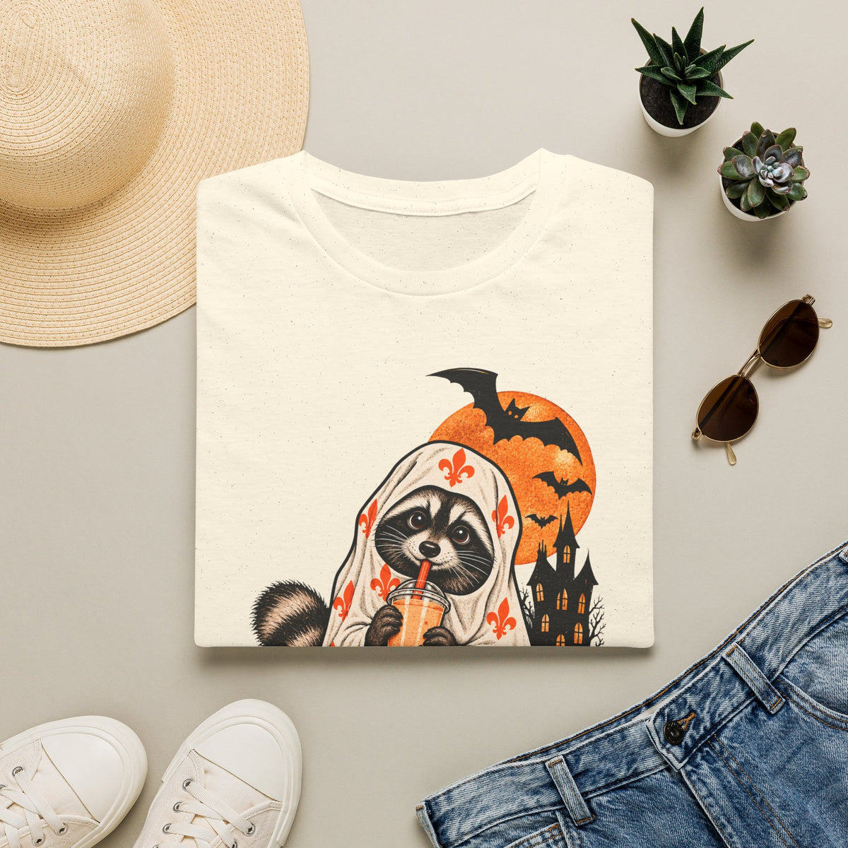 Fantôme raton halloween - T-Shirt