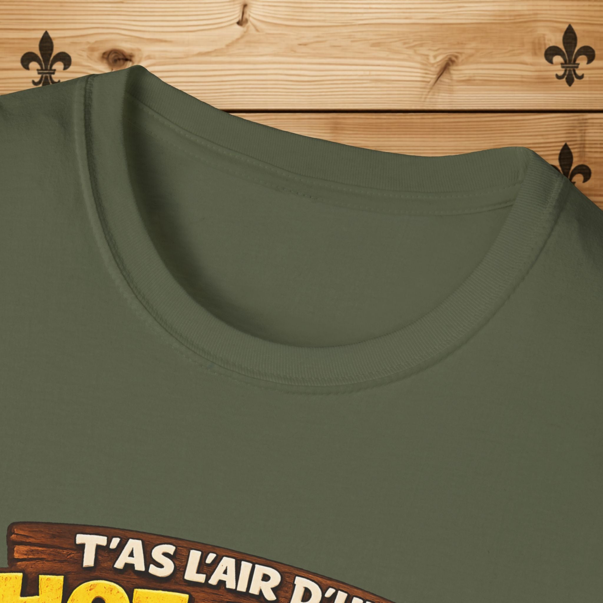 T'as l'air d'un hot-dog pas d'moutarde - T-Shirt
