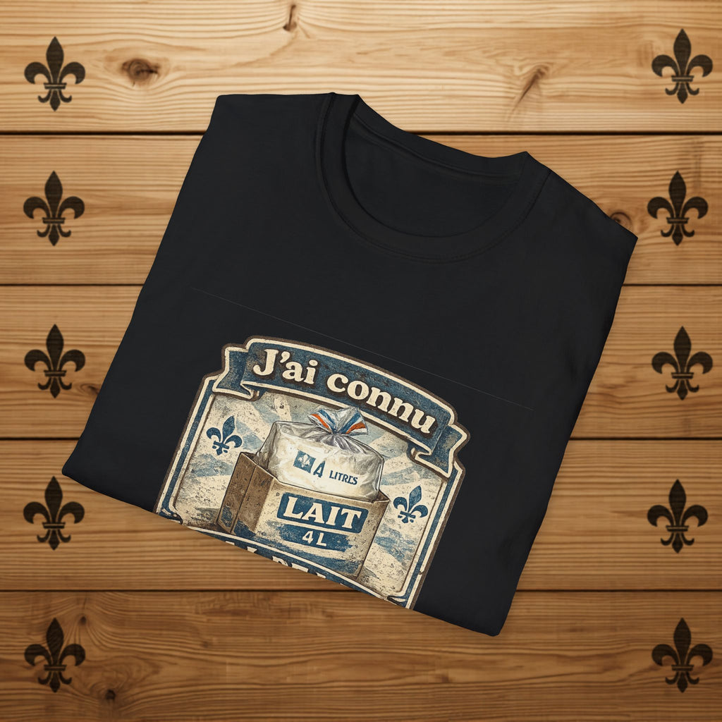 Quebec Vintage T-Shirt French Retro Tee T-Shirt Quebecois Quebec Nostalgie