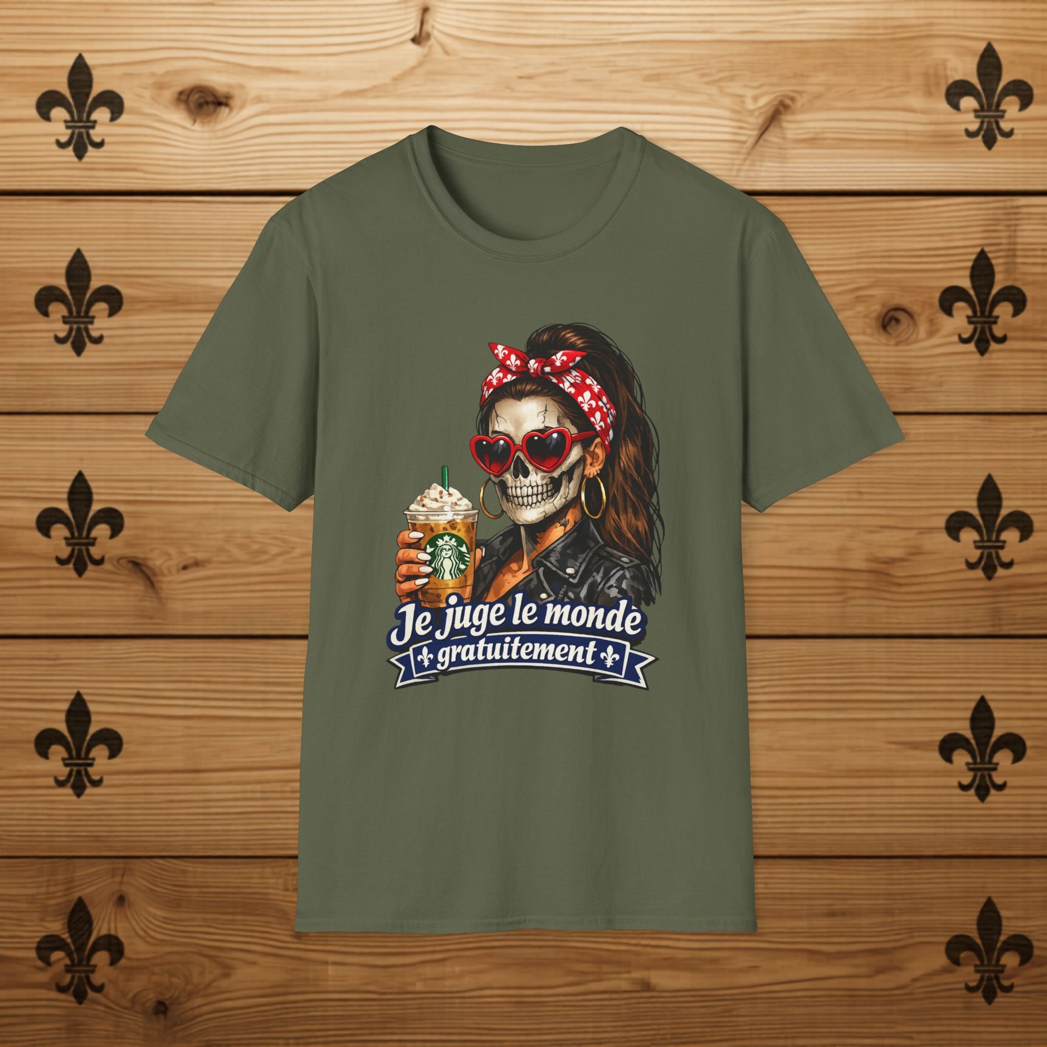 Je juge le monde gratuitement - T-shirt