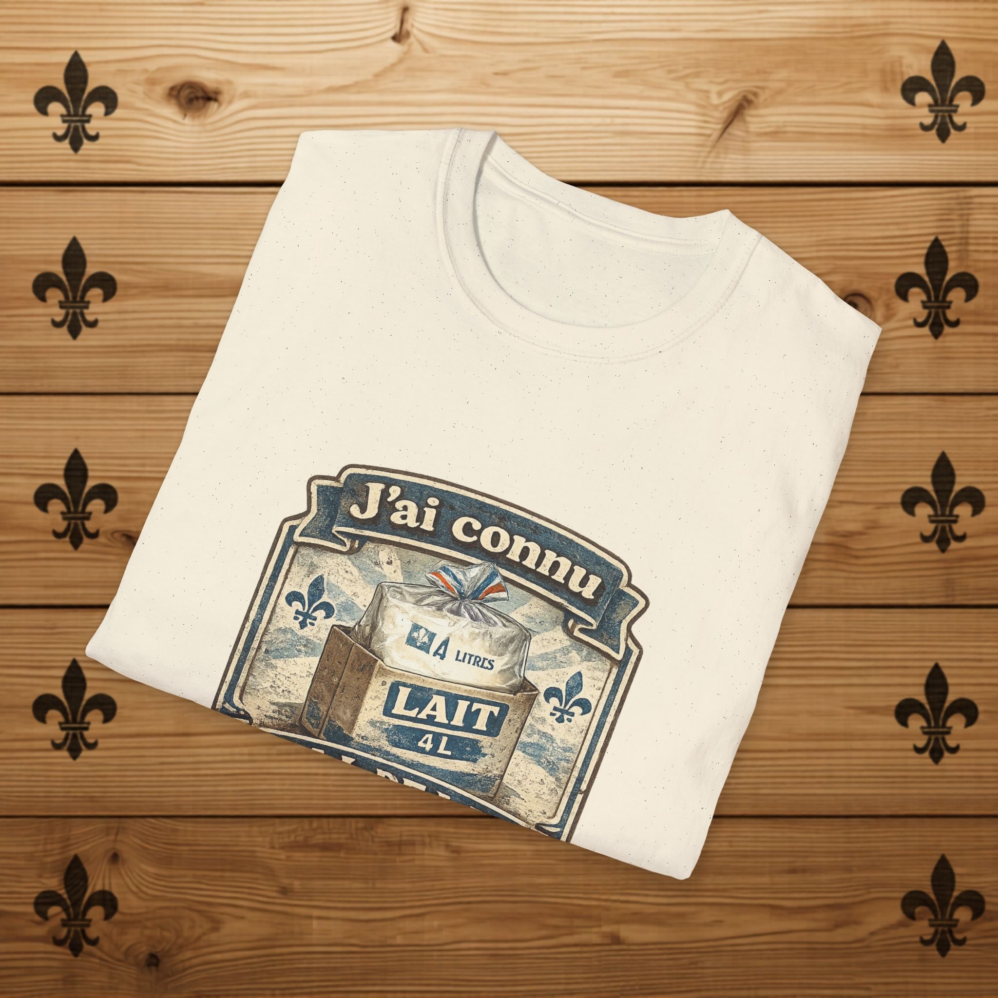 Quebec Vintage T-Shirt French Retro Tee T-Shirt Quebecois Quebec Nostalgie