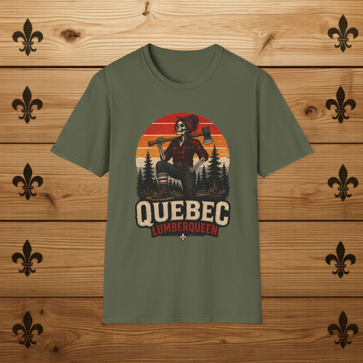Quebec Lumberqueen - T-Shirt