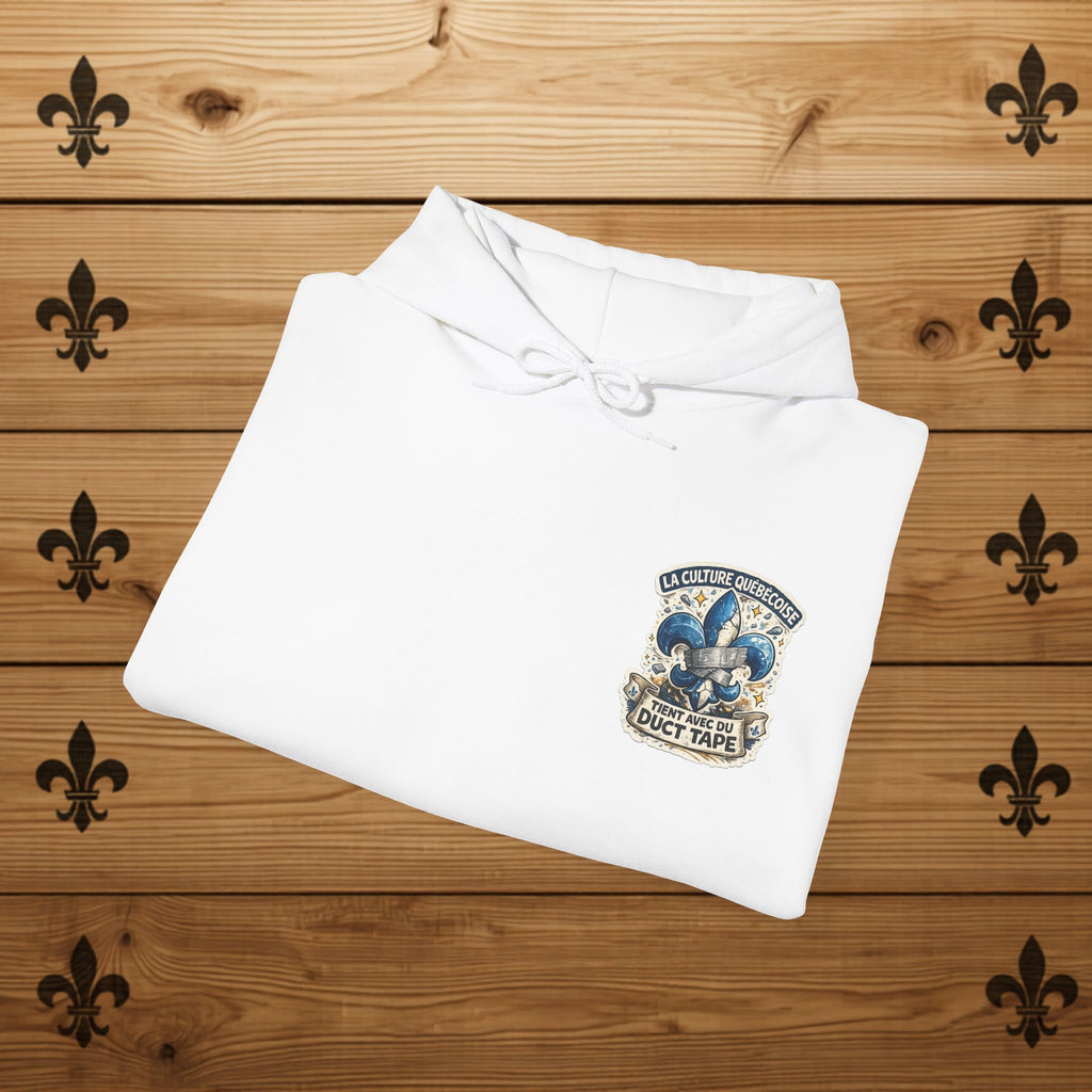 Fleur-de-lys Hoodie Humour Québécois Québec Day Funny Québec Shirt Québec Vintage Hoodie Québécois