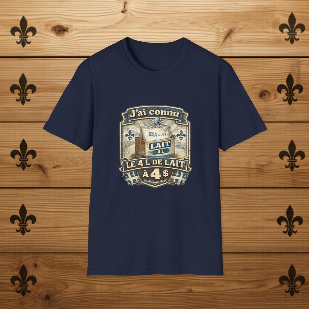 Quebec Vintage T-Shirt French Retro Tee T-Shirt Quebecois Quebec Nostalgie