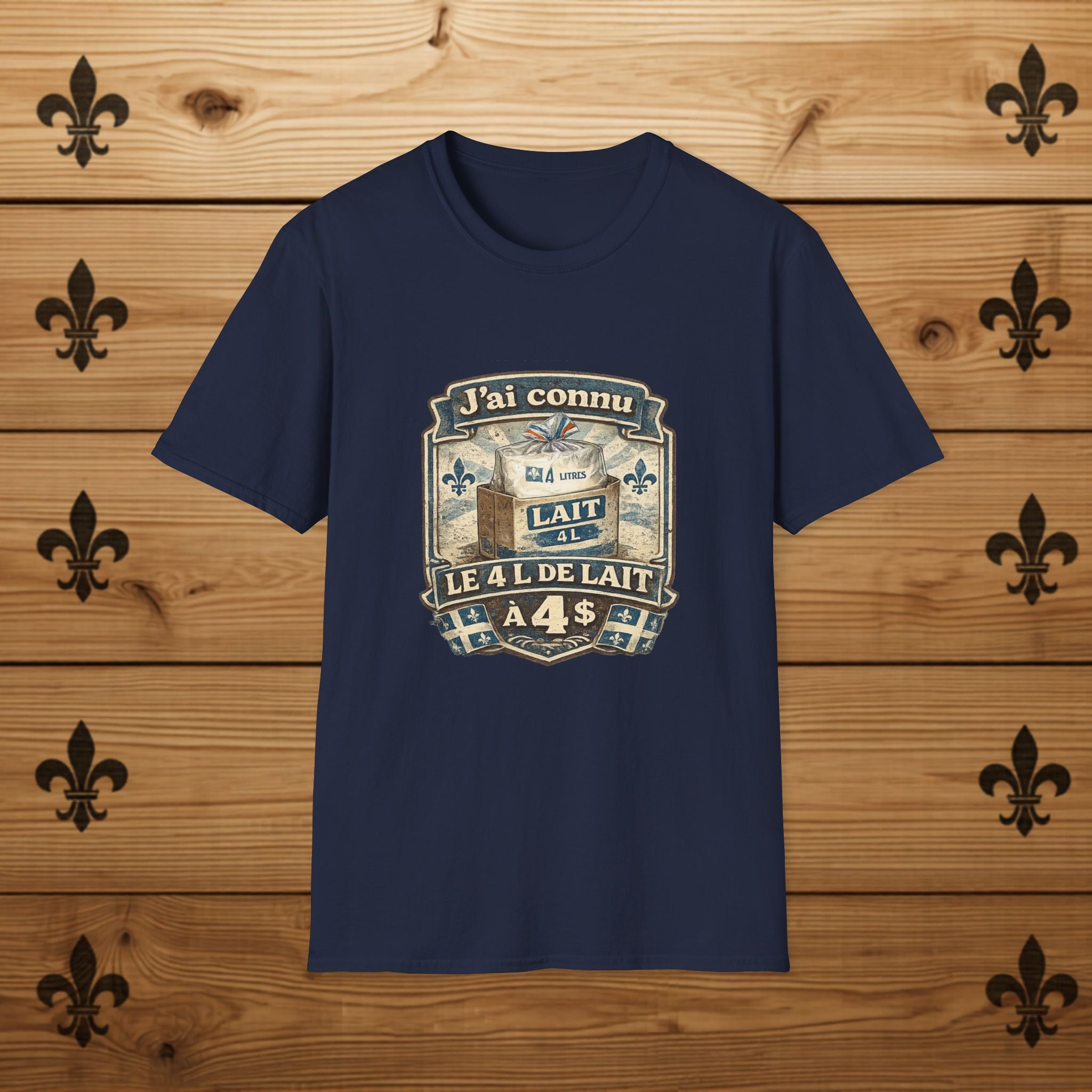 Quebec Vintage T-Shirt French Retro Tee T-Shirt Quebecois Quebec Nostalgie