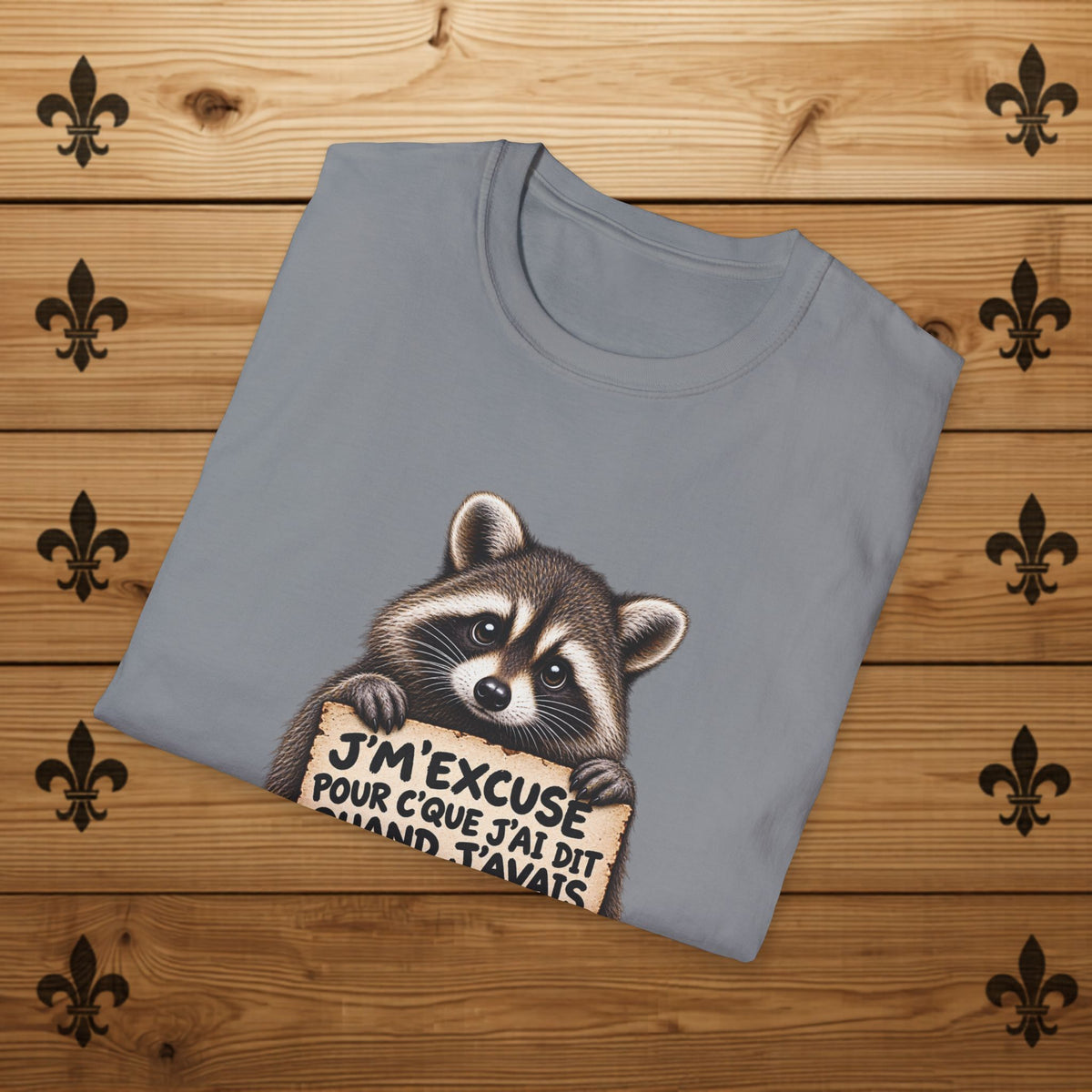 J'm'excuse pour c'que j'ai dit quand j'avais faim - T-Shirt