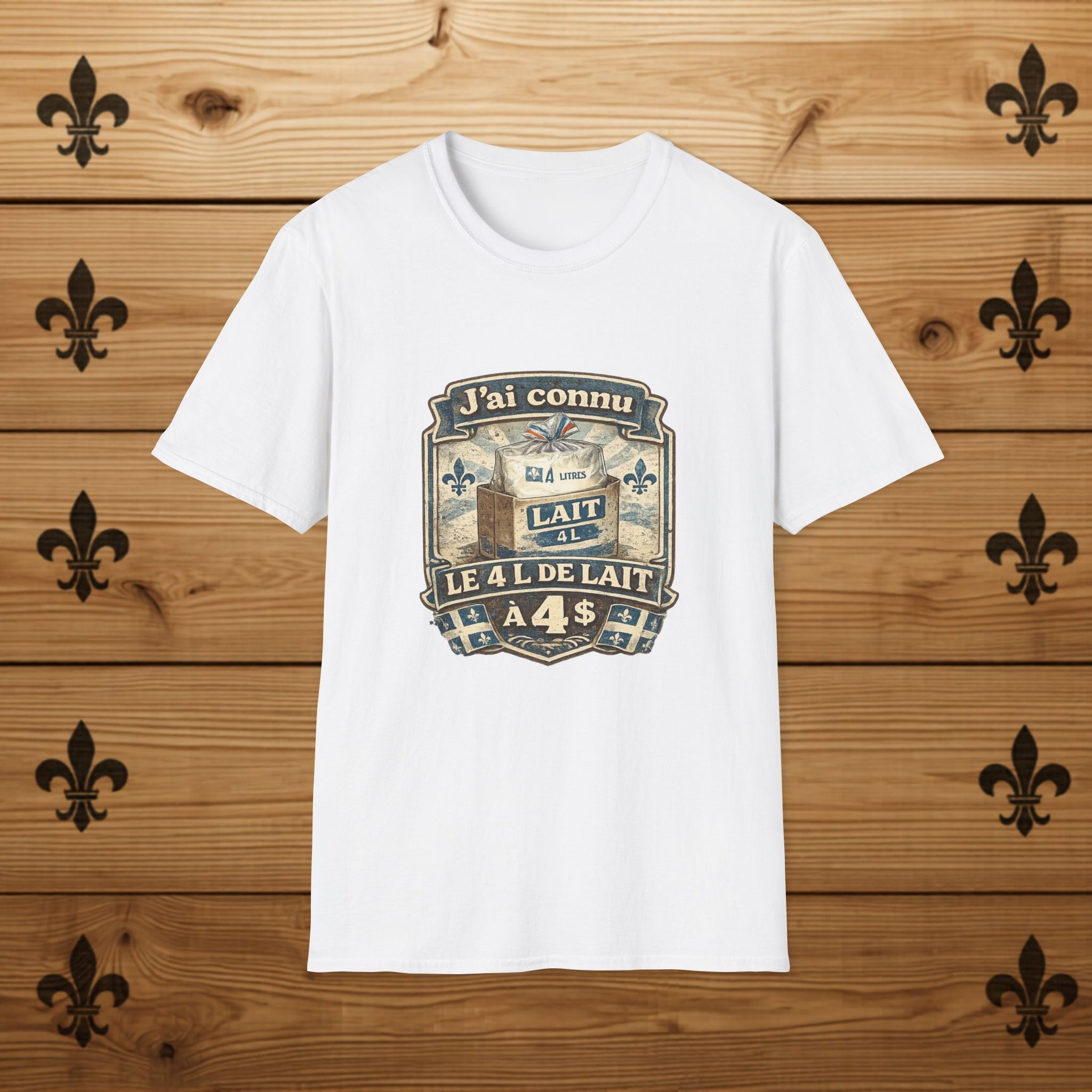 Quebec Vintage T-Shirt French Retro Tee T-Shirt Quebecois Quebec Nostalgie
