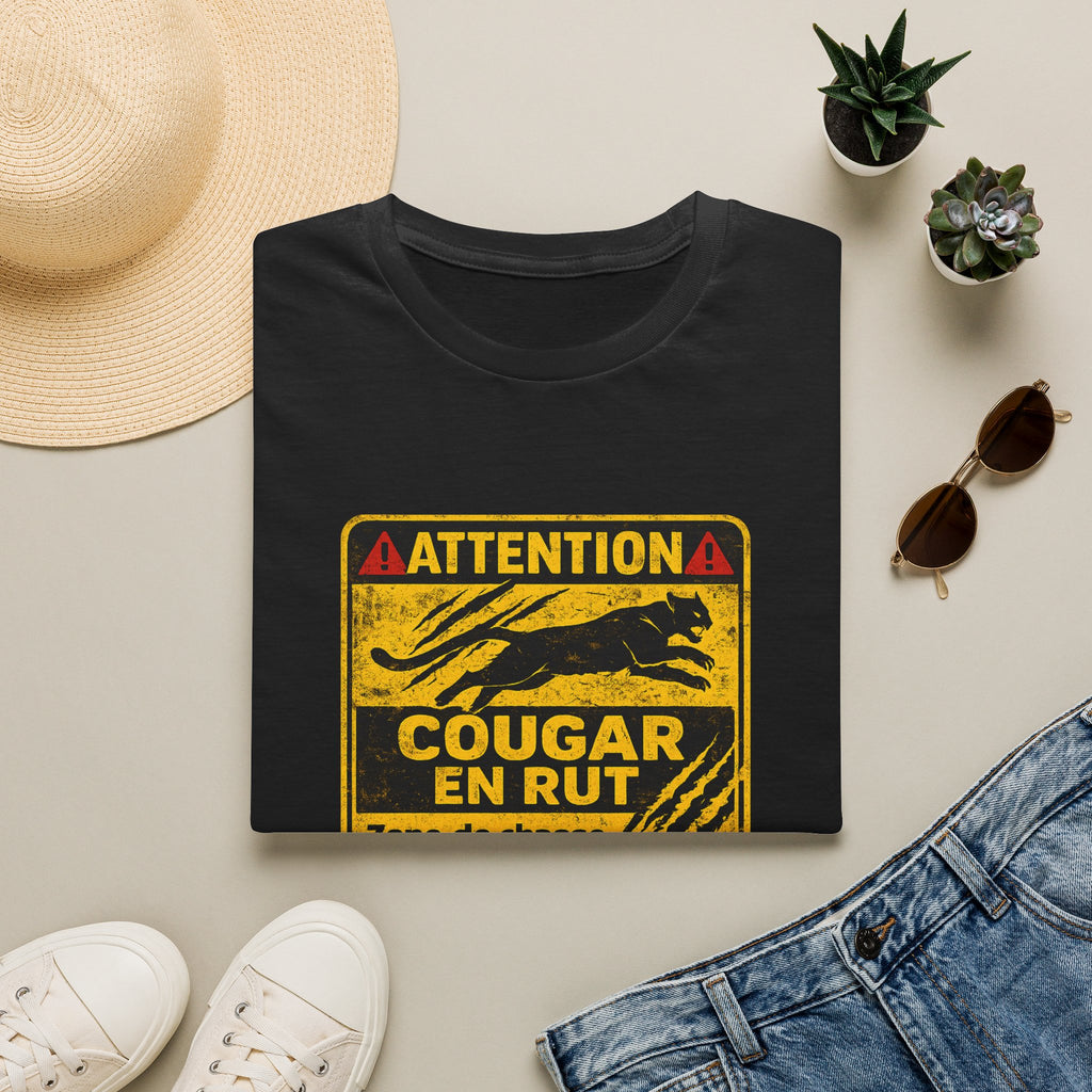Attention Cougar en Rut - T-Shirt