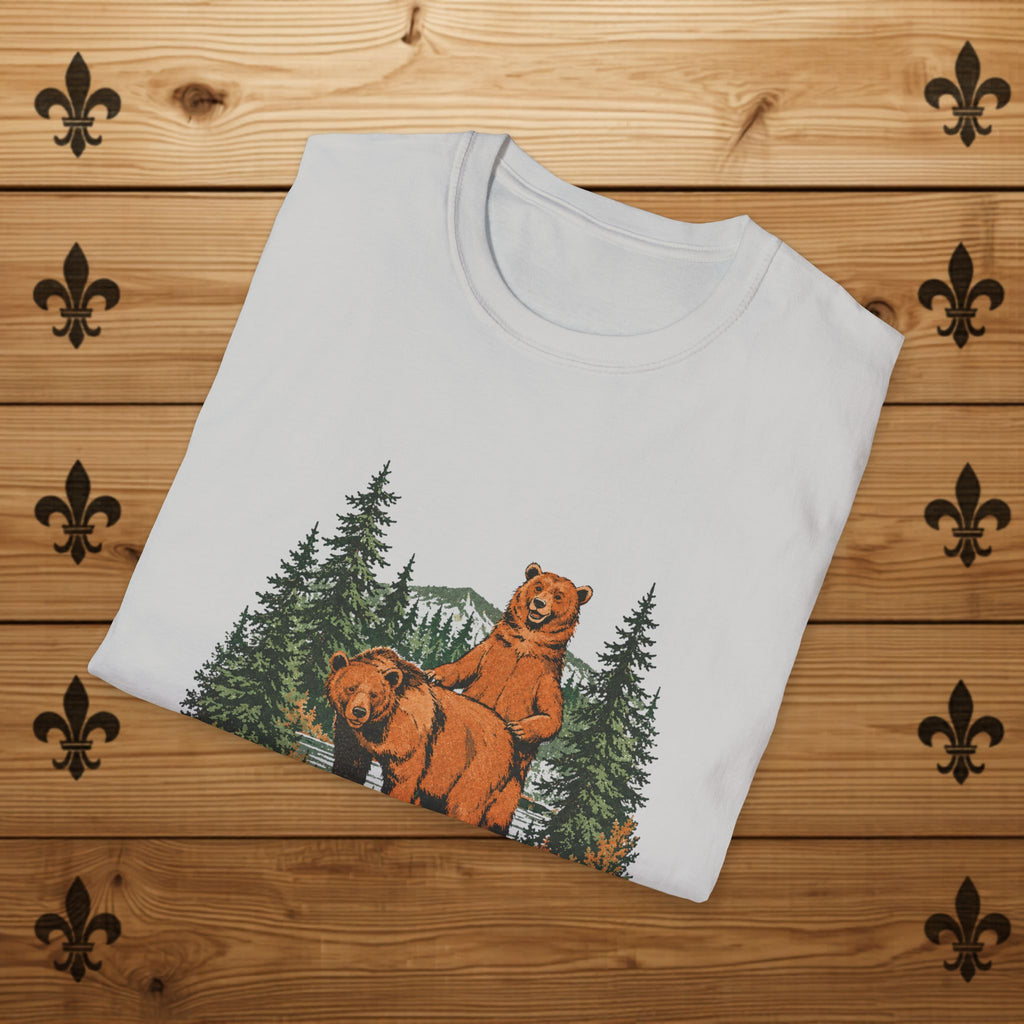 Moi pis ma blonde ours - T-Shirt