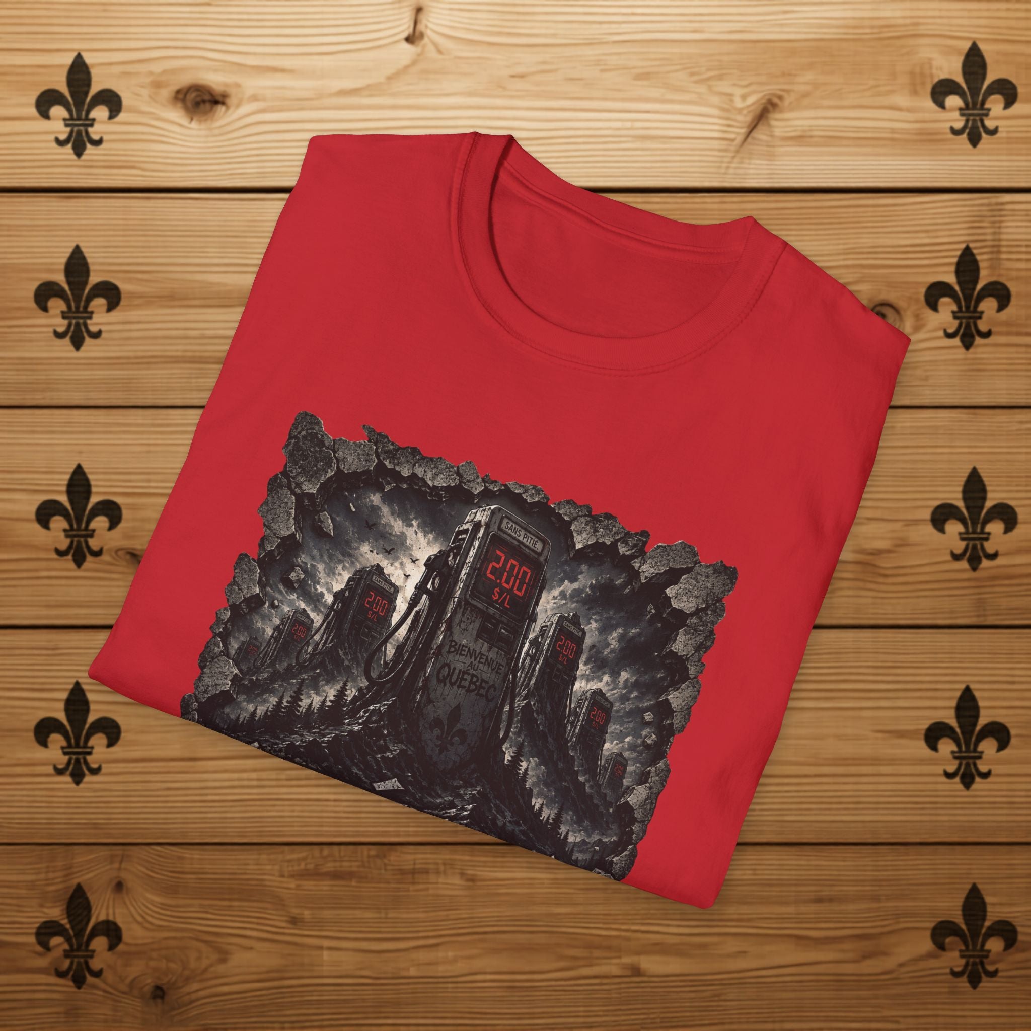 Prix du gaz au Québec - T-Shirt
