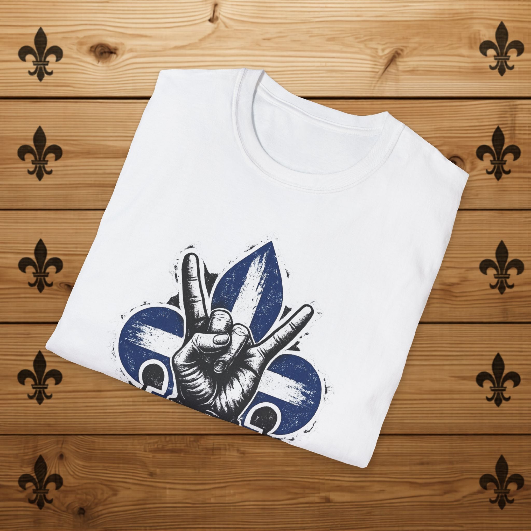 Québec Fleur-de-Lys Metalhead - T-Shirt