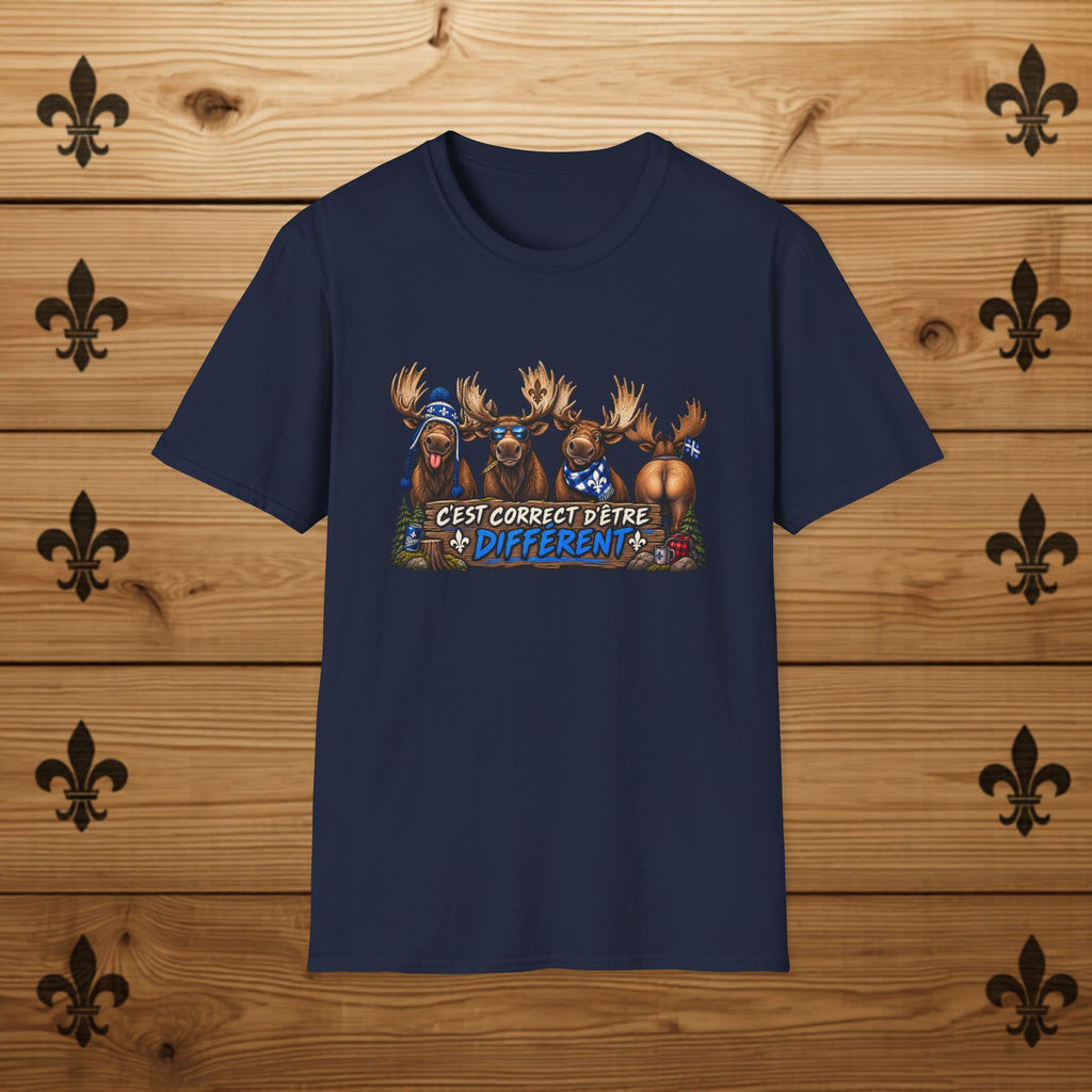 C'est correct d'être différent - T-Shirt