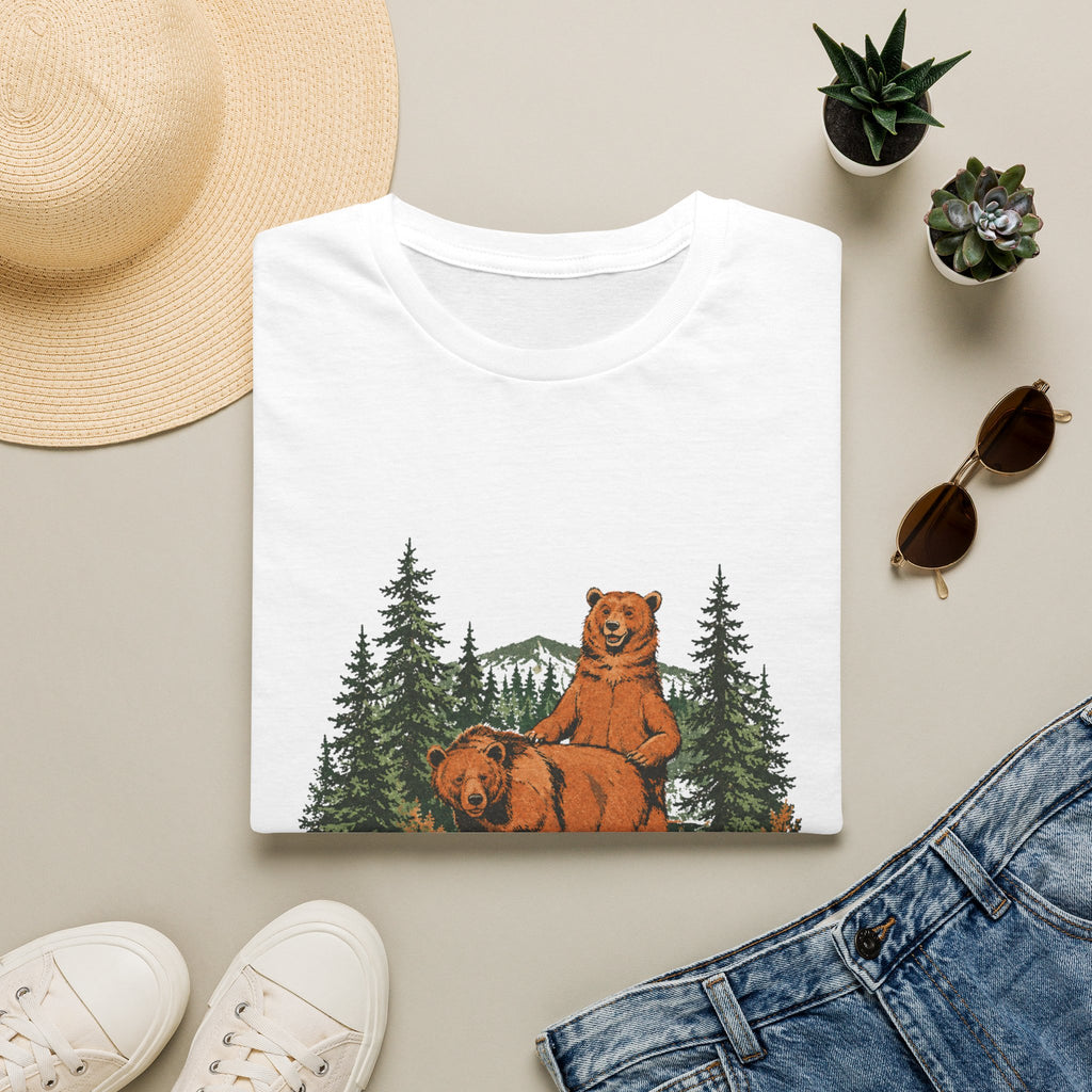 Moi pis ma blonde ours - T-Shirt