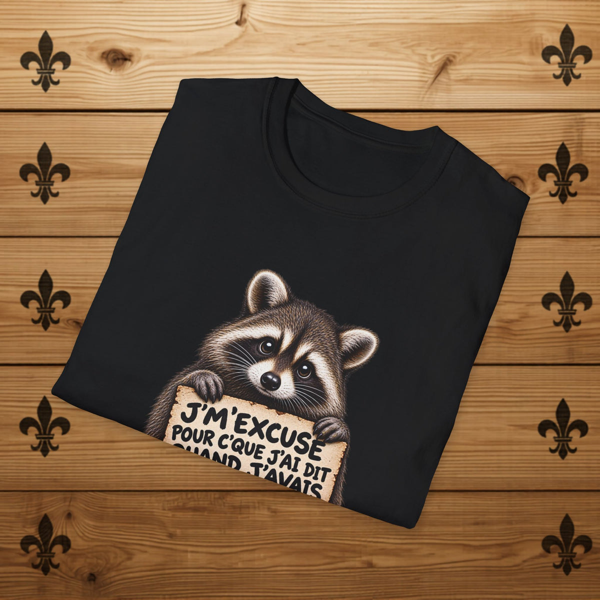 J'm'excuse pour c'que j'ai dit quand j'avais faim - T-Shirt