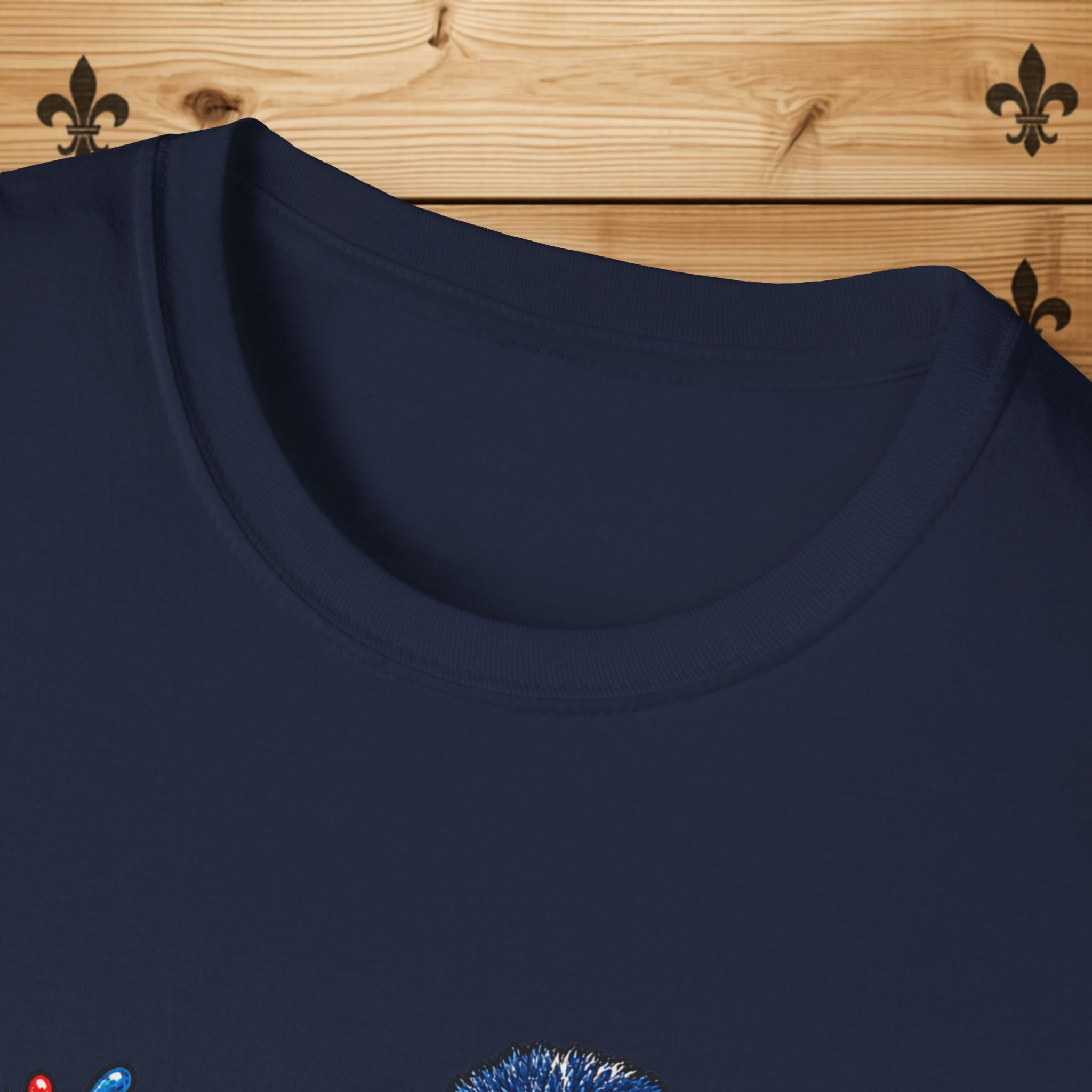 Fleur-de-Lys Octopus - T-Shirt