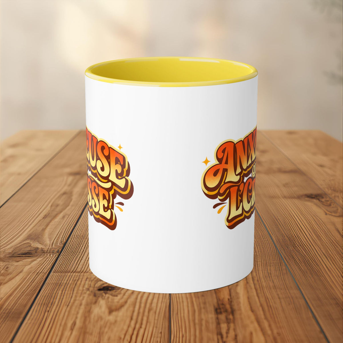 Tasse - Anxieuse Que l'crisse