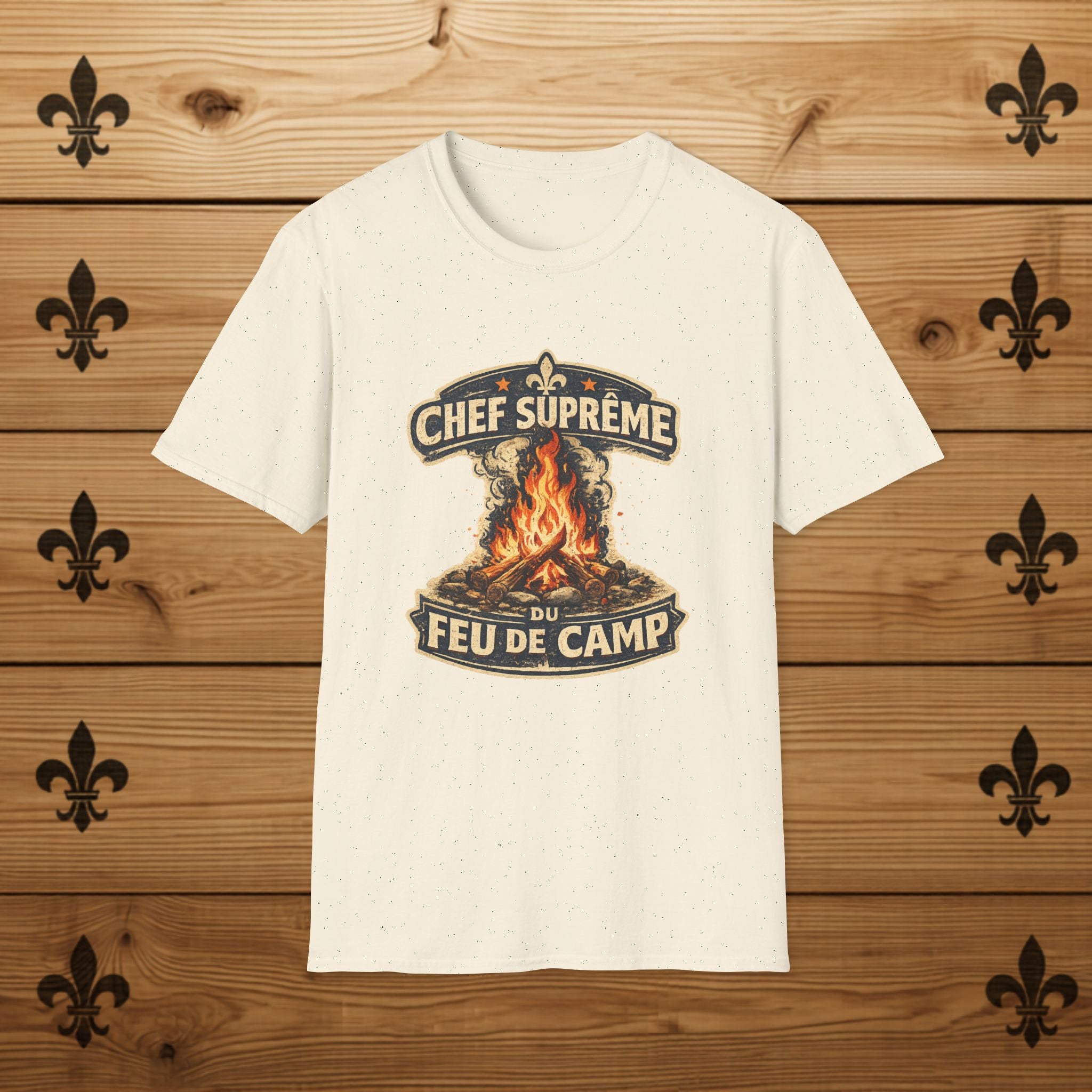 Chef Suprême du Feu de Camp – T-Shirt