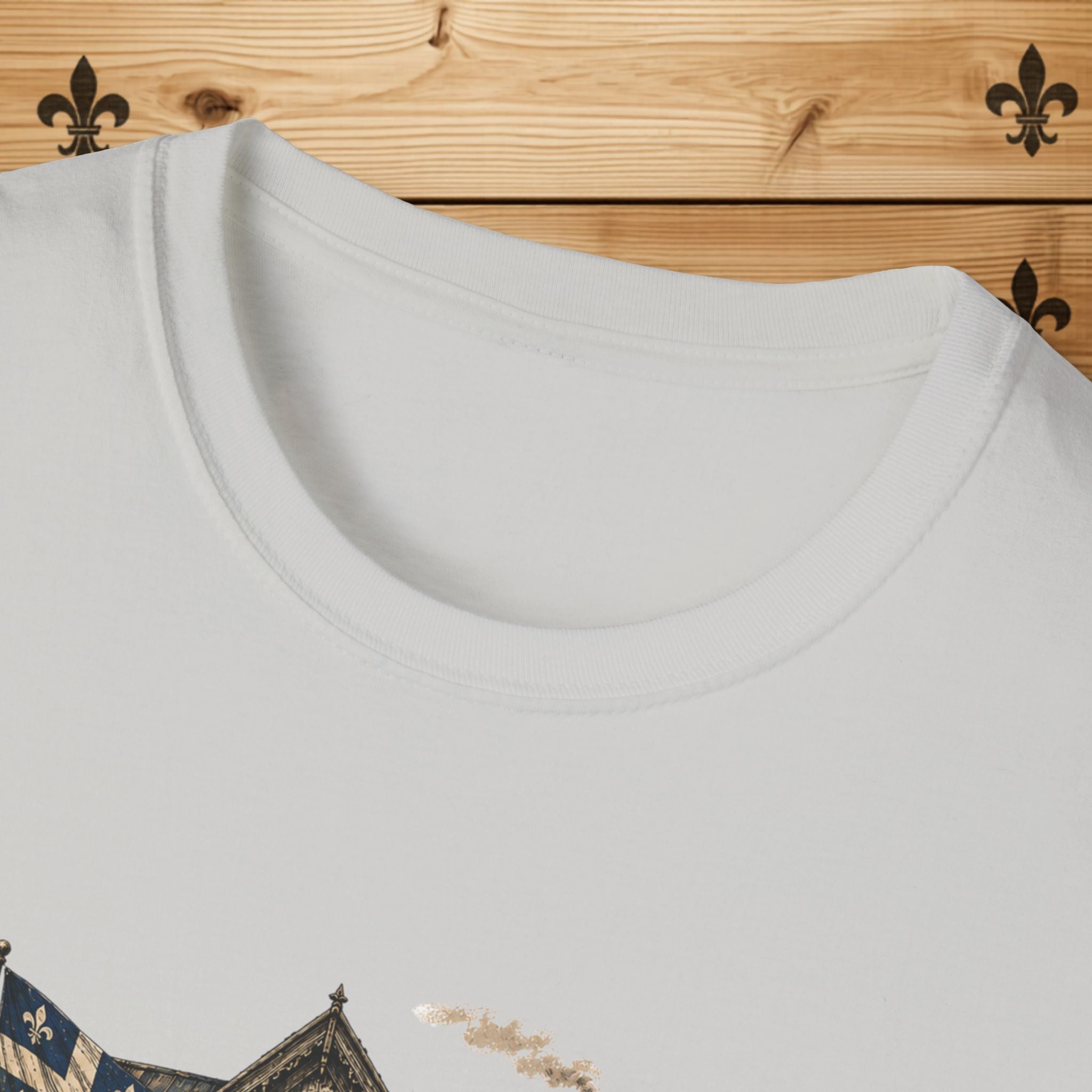 T-Shirt Couple Ferme Hantée Chandail Gothique Québécois Illustration Rustique Americana Couple Halloween