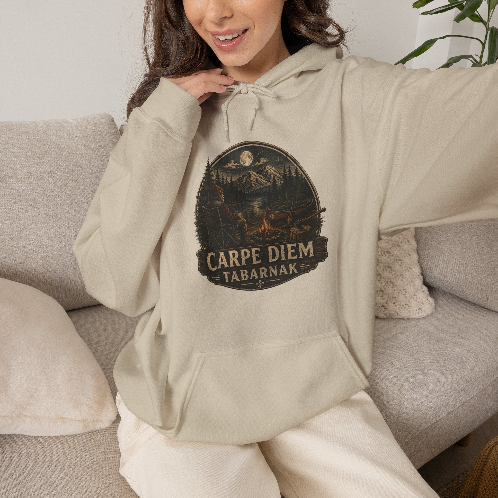 Carpe Diem Tabarnak - Hoodie