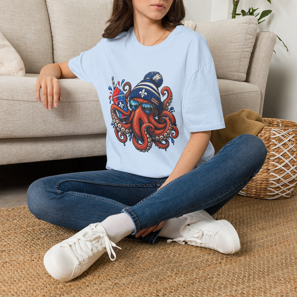 Fleur-de-Lys Octopus - T-Shirt