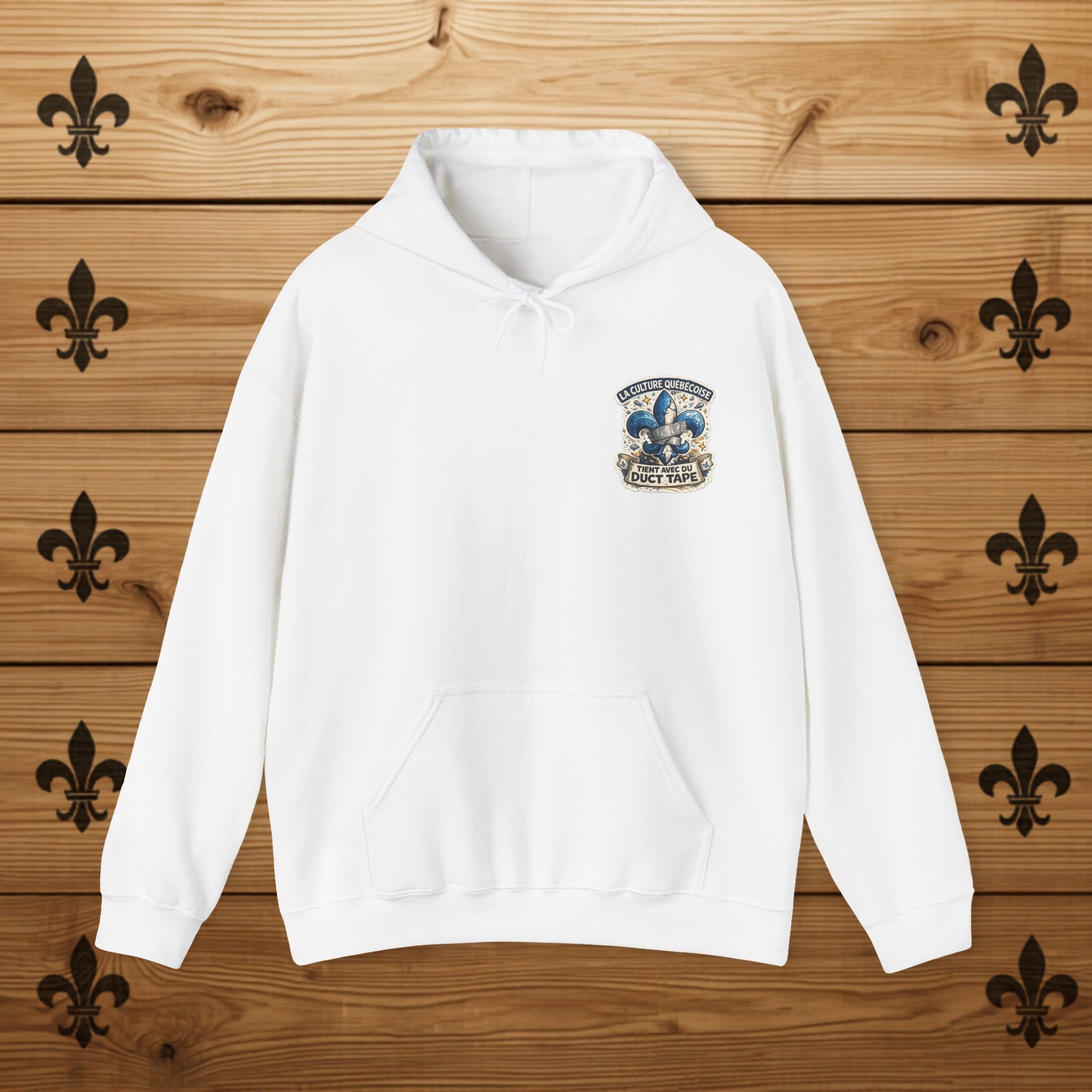 Fleur-de-lys Hoodie Humour Québécois Québec Day Funny Québec Shirt Québec Vintage Hoodie Québécois