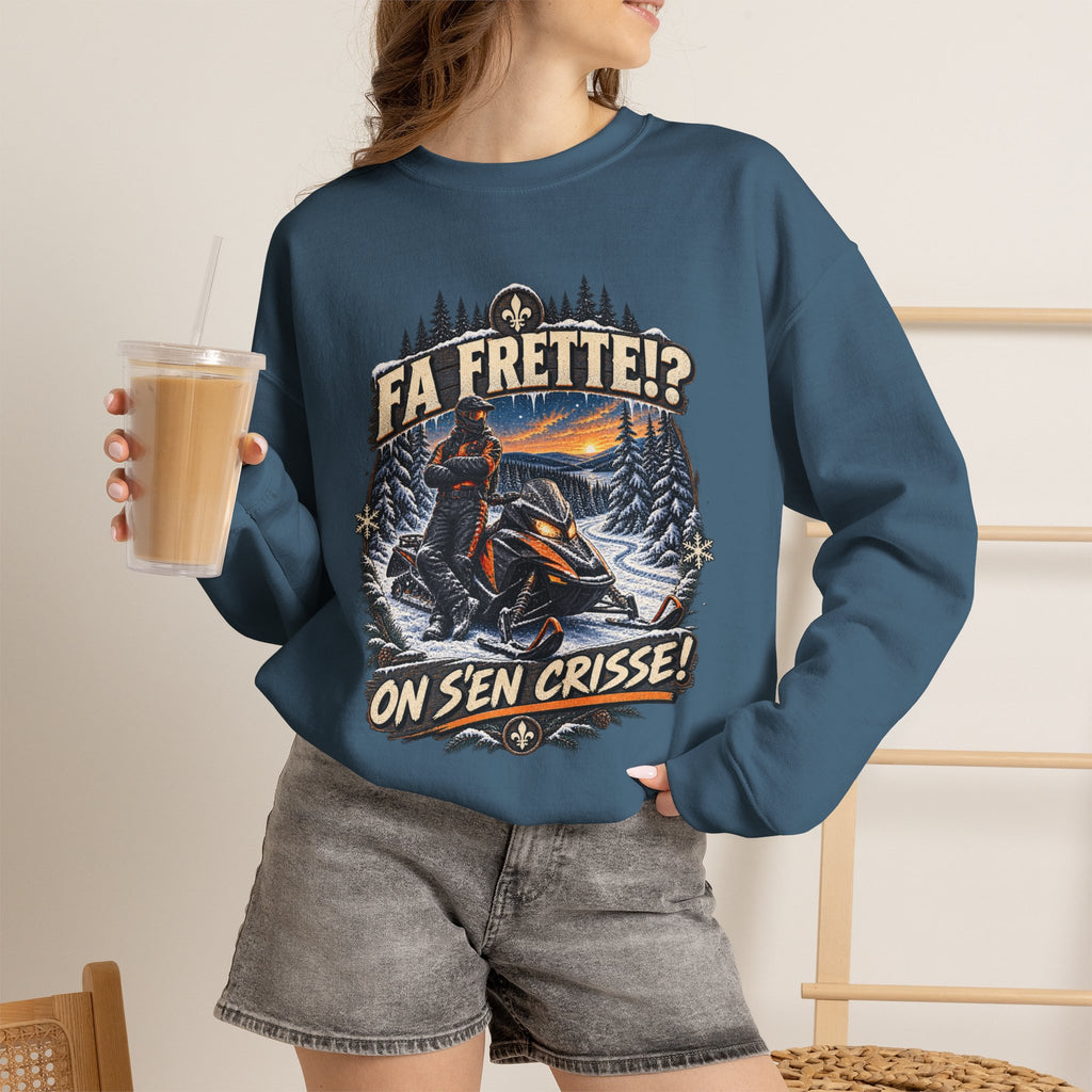 Fa Frette!? On s'en crisse! - T-Shirt