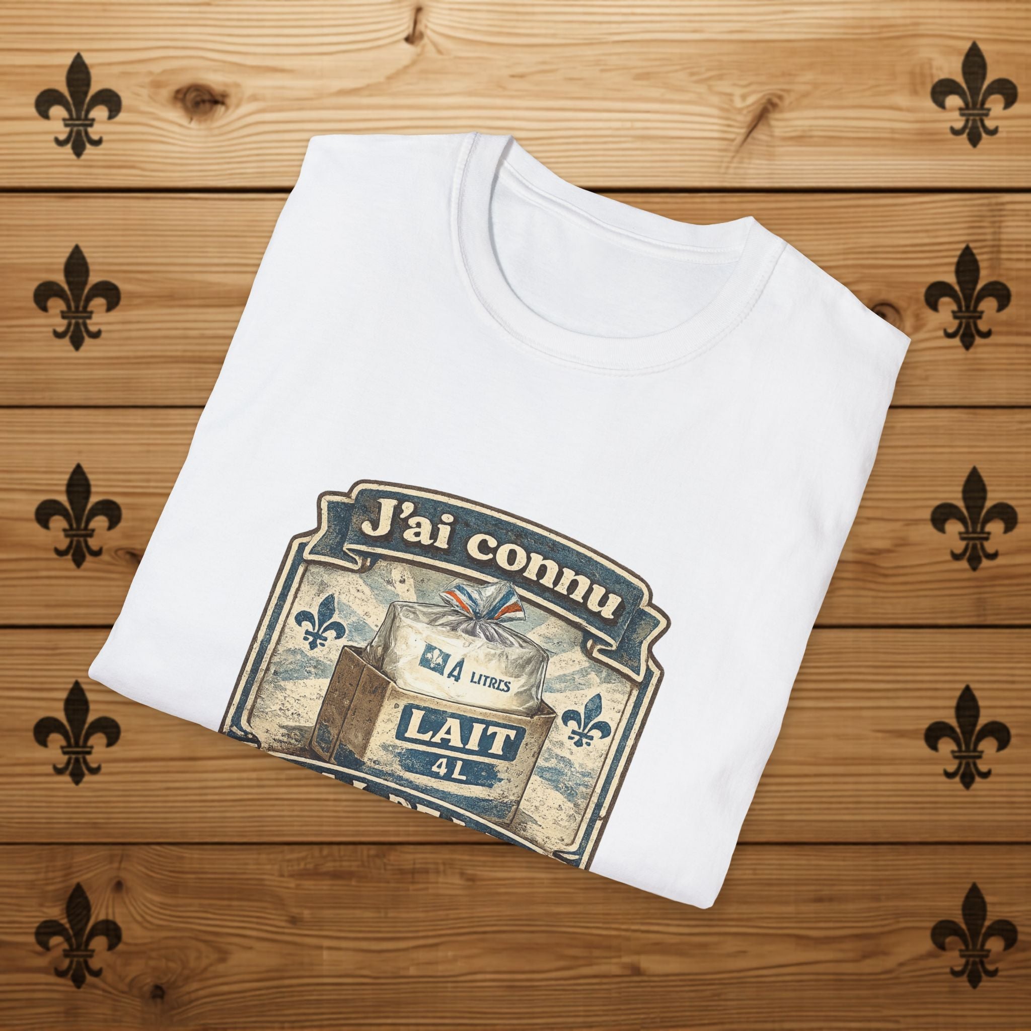 Quebec Vintage T-Shirt French Retro Tee T-Shirt Quebecois Quebec Nostalgie