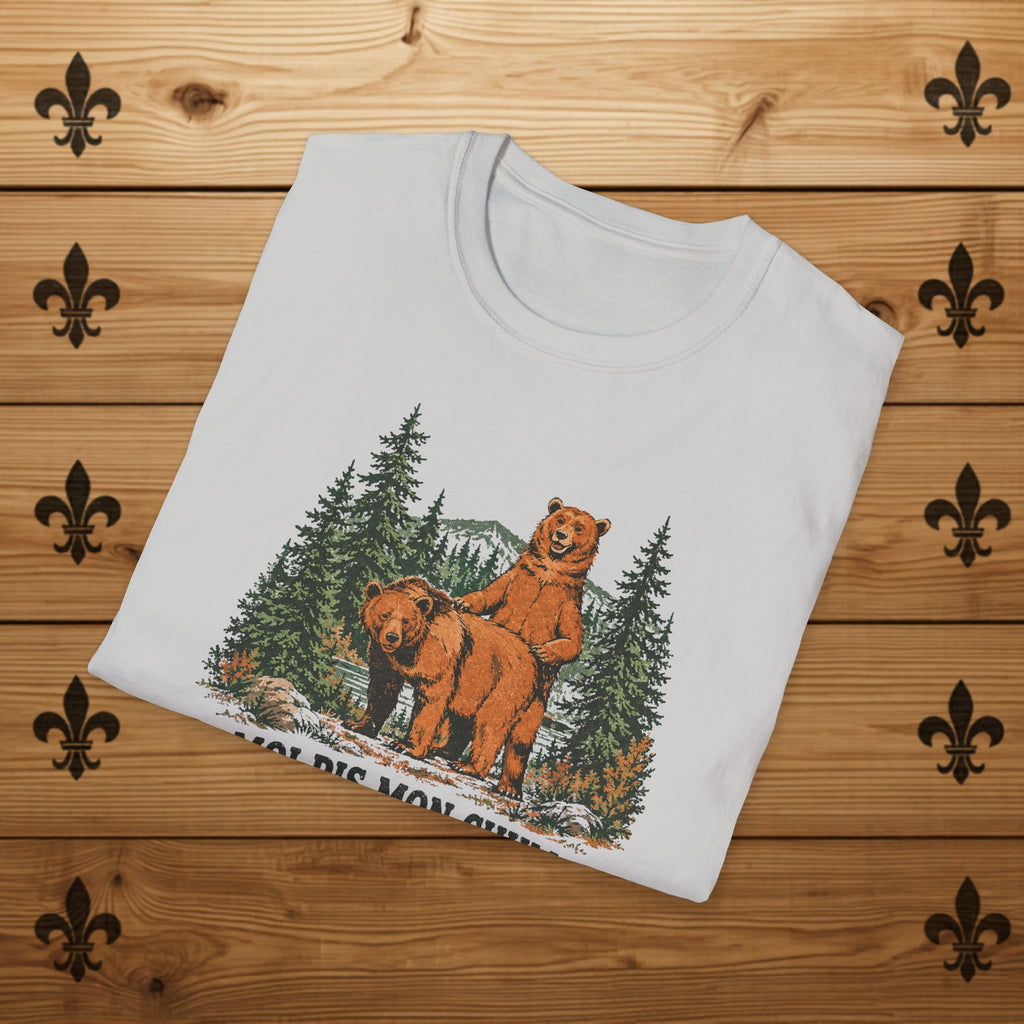Moi pis mon chum ours - T-Shirt