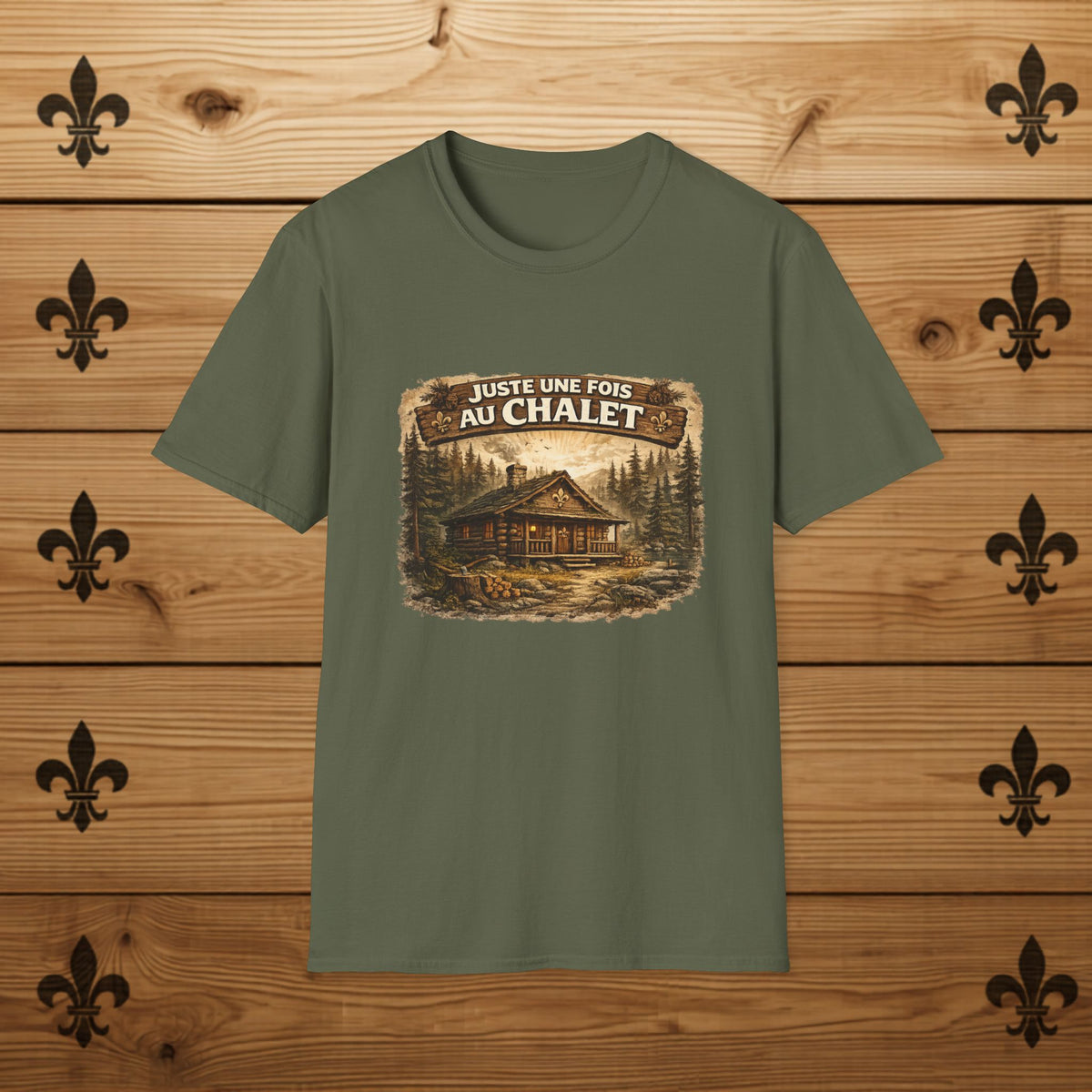 Juste une fois au chalet - T-Shirt