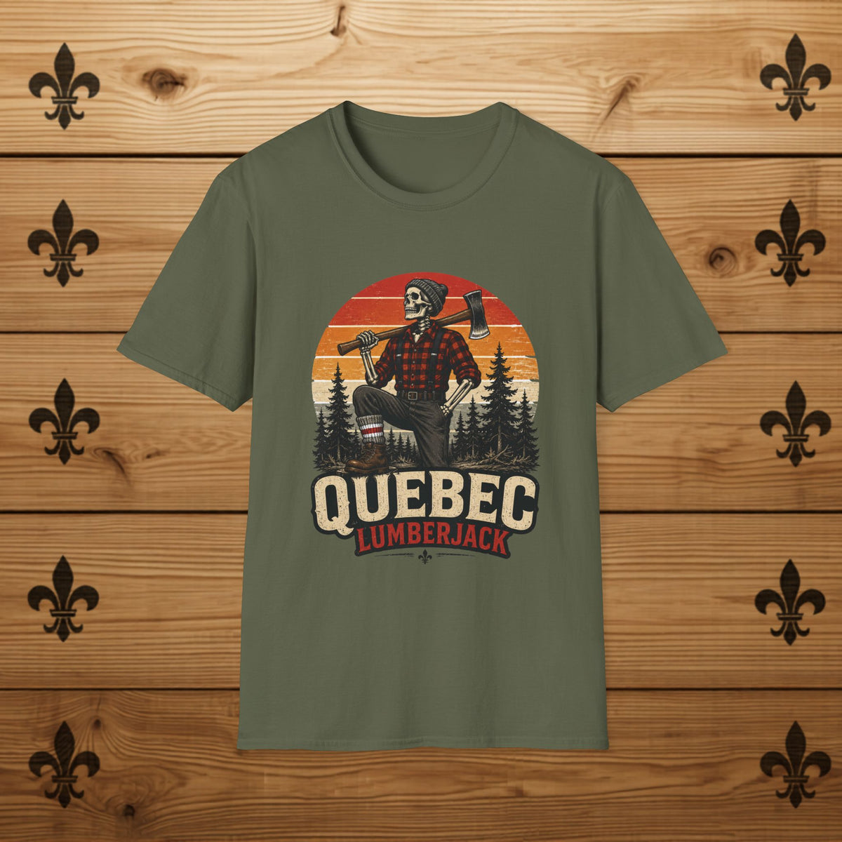 Quebec Lumberjack - T-Shirt