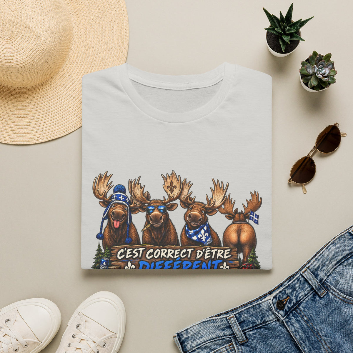 C'est correct d'être différent - T-Shirt