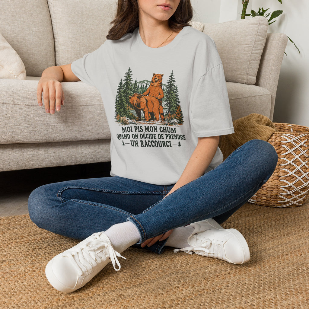 Moi pis mon chum ours - T-Shirt