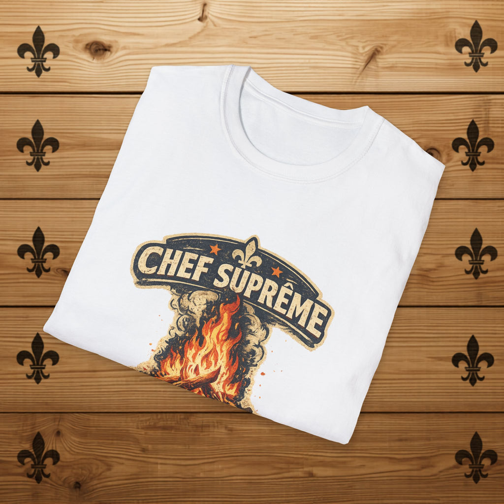 Chef Suprême du Feu de Camp – T-Shirt
