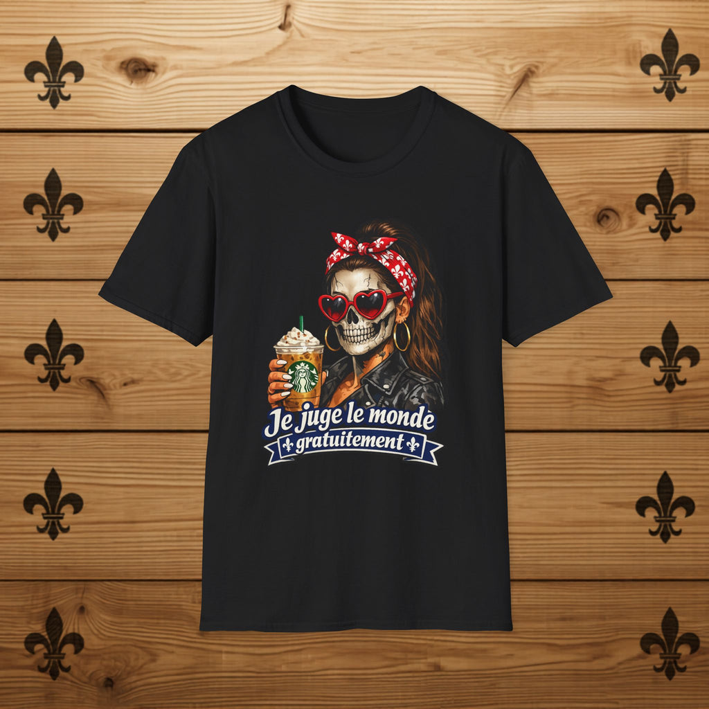 Je juge le monde gratuitement - T-shirt