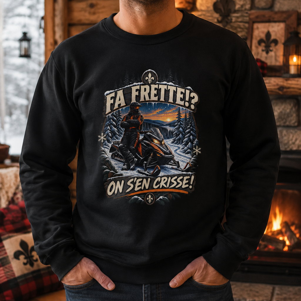 Fa Frette!? On s'en crisse! - T-Shirt