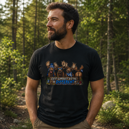 C'est correct d'être différent - T-Shirt