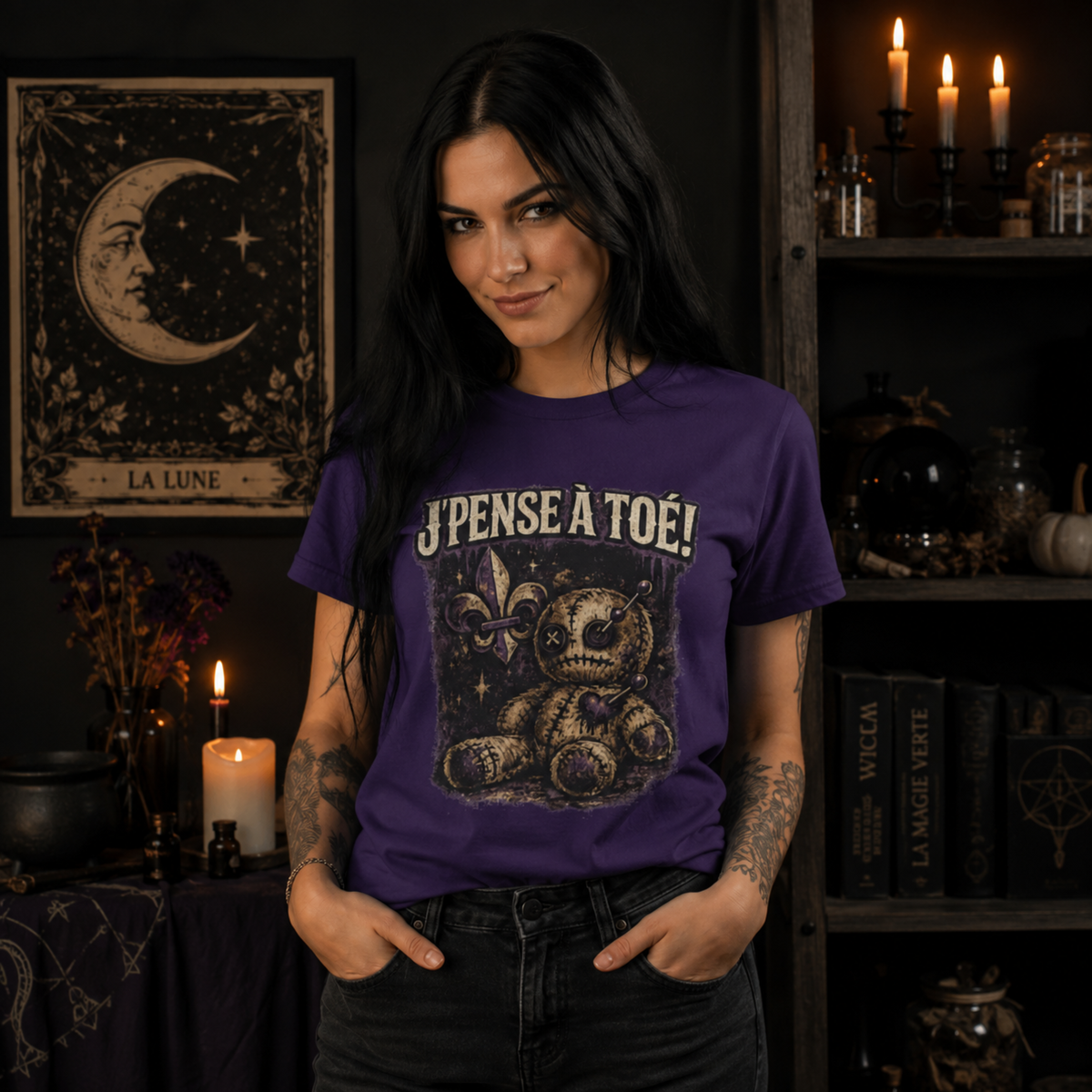 J'pense à Toé - T-Shirt