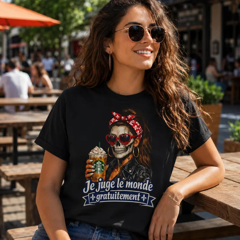 Je juge le monde gratuitement - T-shirt